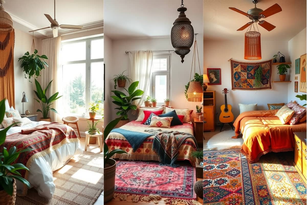 Boho Bedroom Layout Ideas