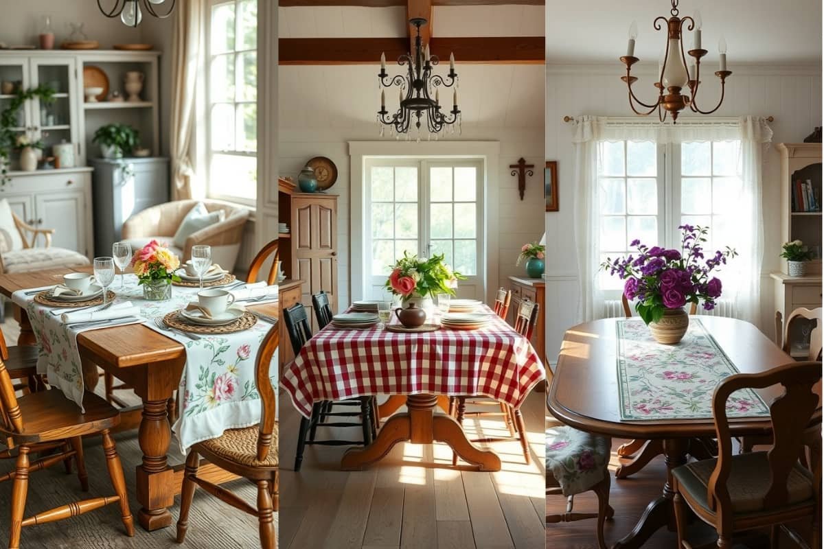 Cozy Cottage Core Dining Room Ideas