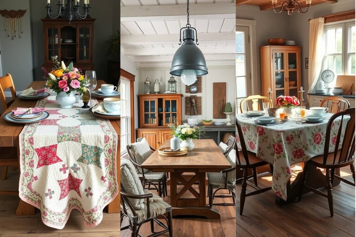 Cozy Cottagecore Dining Room Ideas for a Rustic Vibe