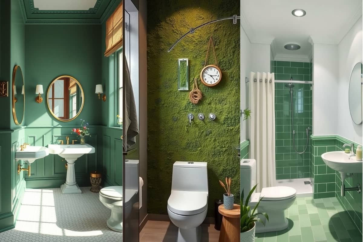 Green Bathroom Decor Ideas