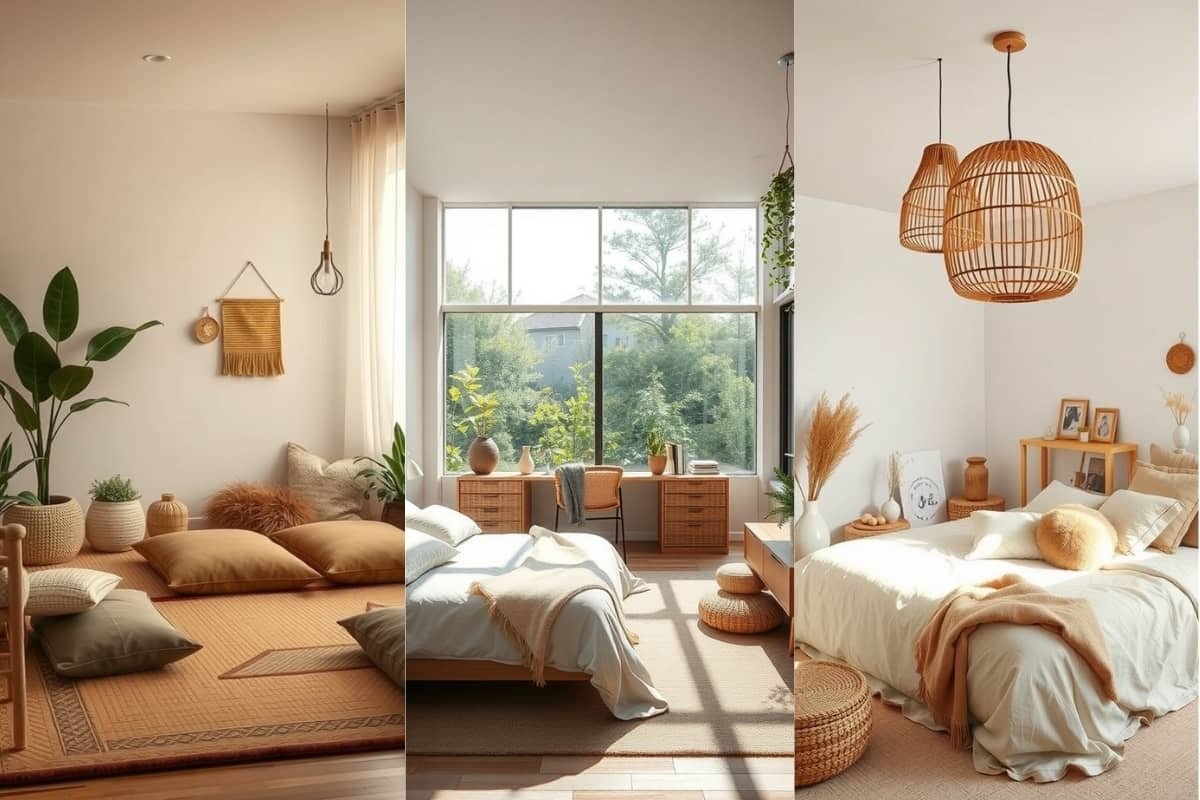 Japanese Boho Bedroom Decor Ideas