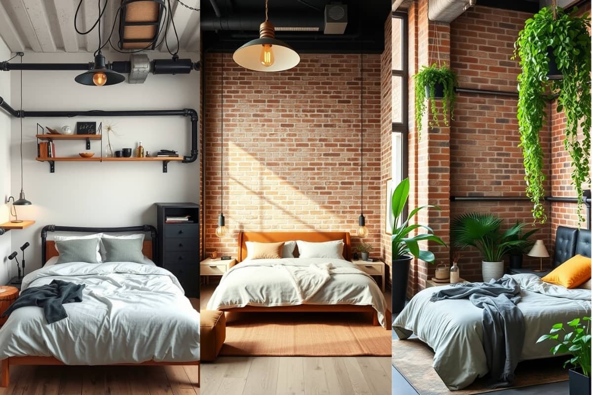 Modern Industrial Bedroom Ideas