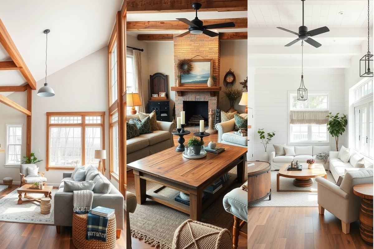 Stunning Modern Farmhouse Living Room Ideas